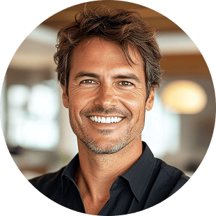 Hombre Invisalign 2